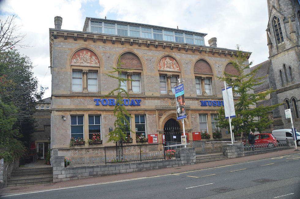 Torquay Museum has an Agatha Christie exhibit