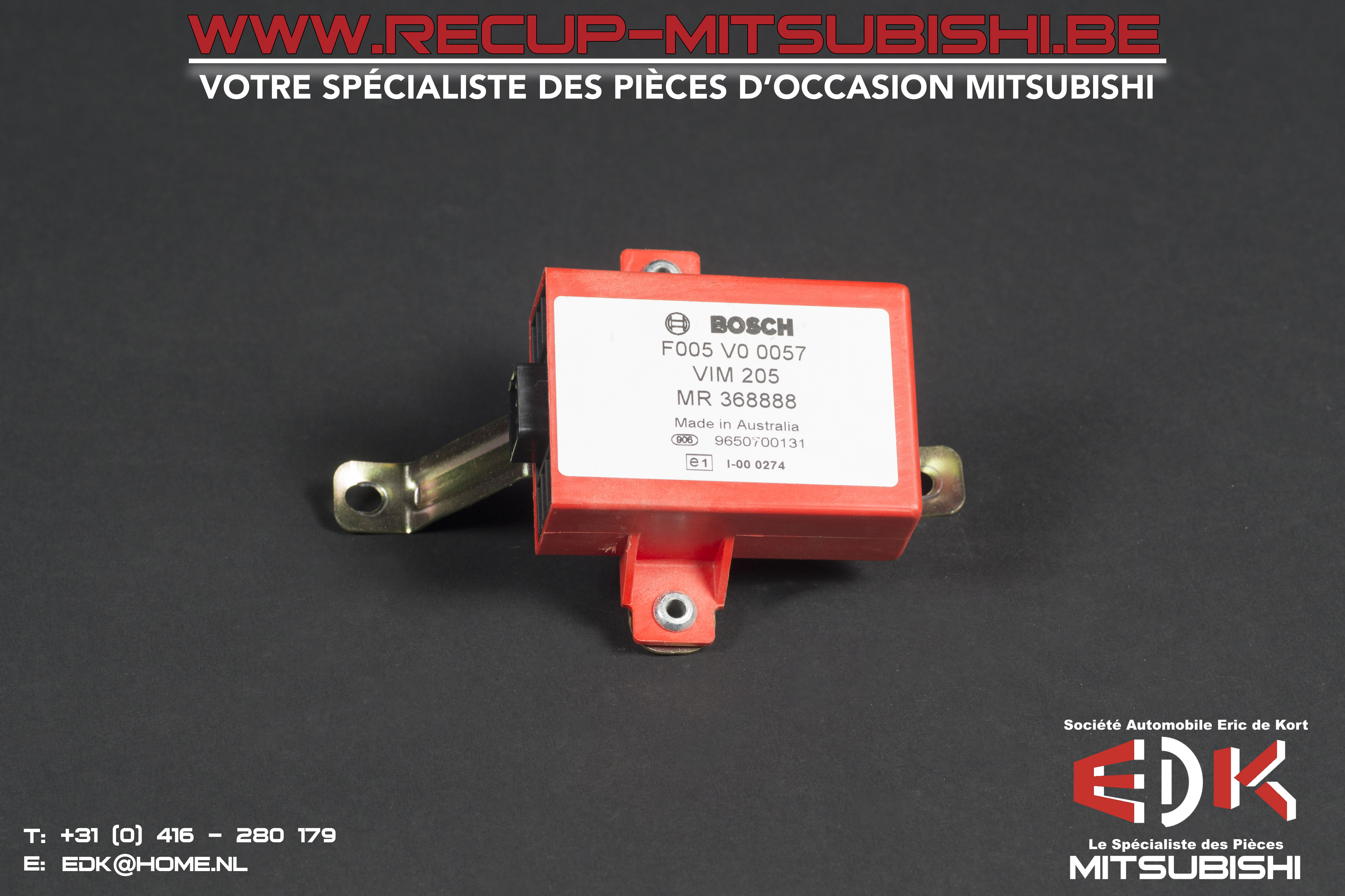 UNITÉ D'IMMOBILISATION