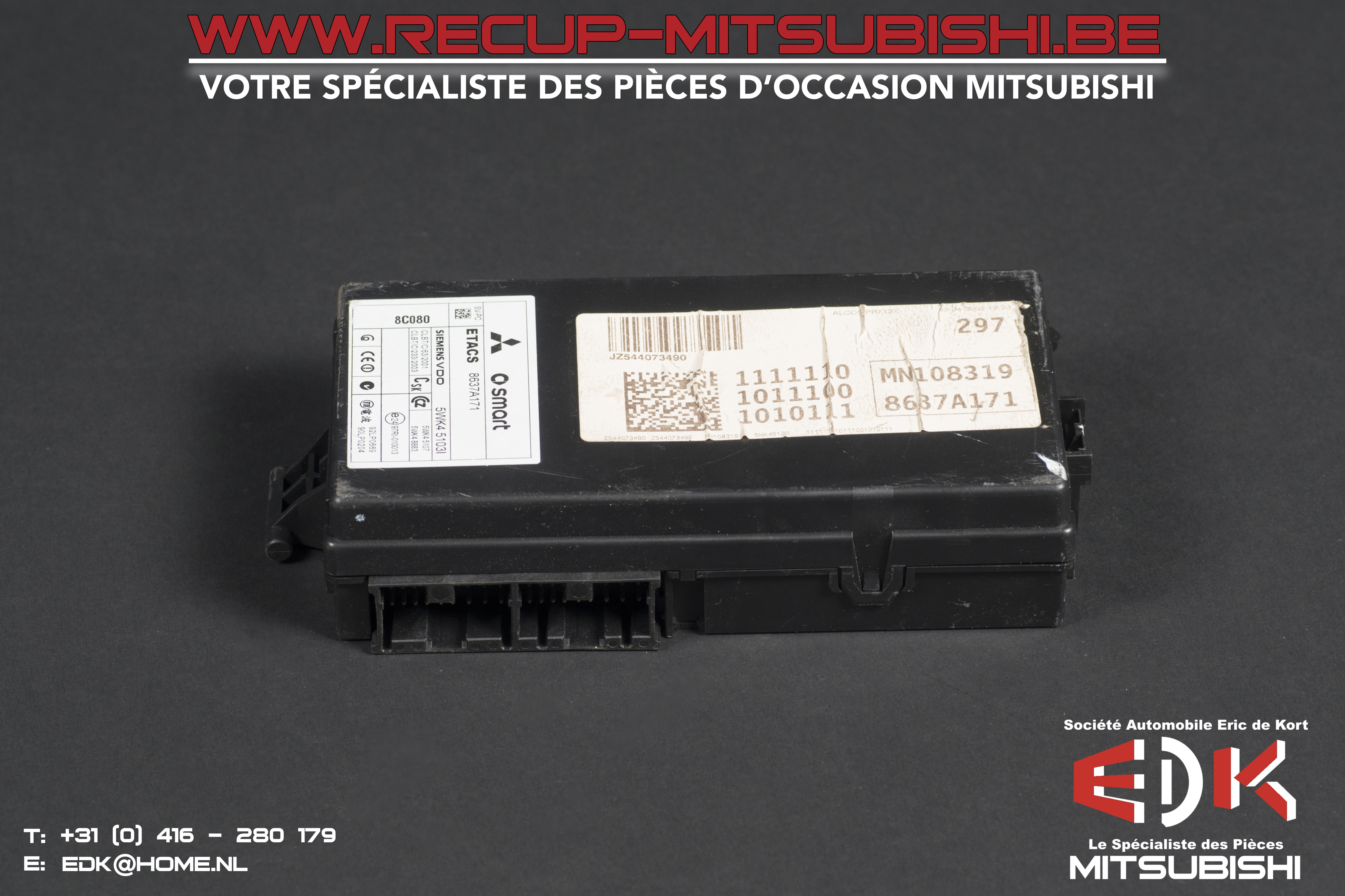 UNITÉ DE COMMANDE INTÉRIEURE