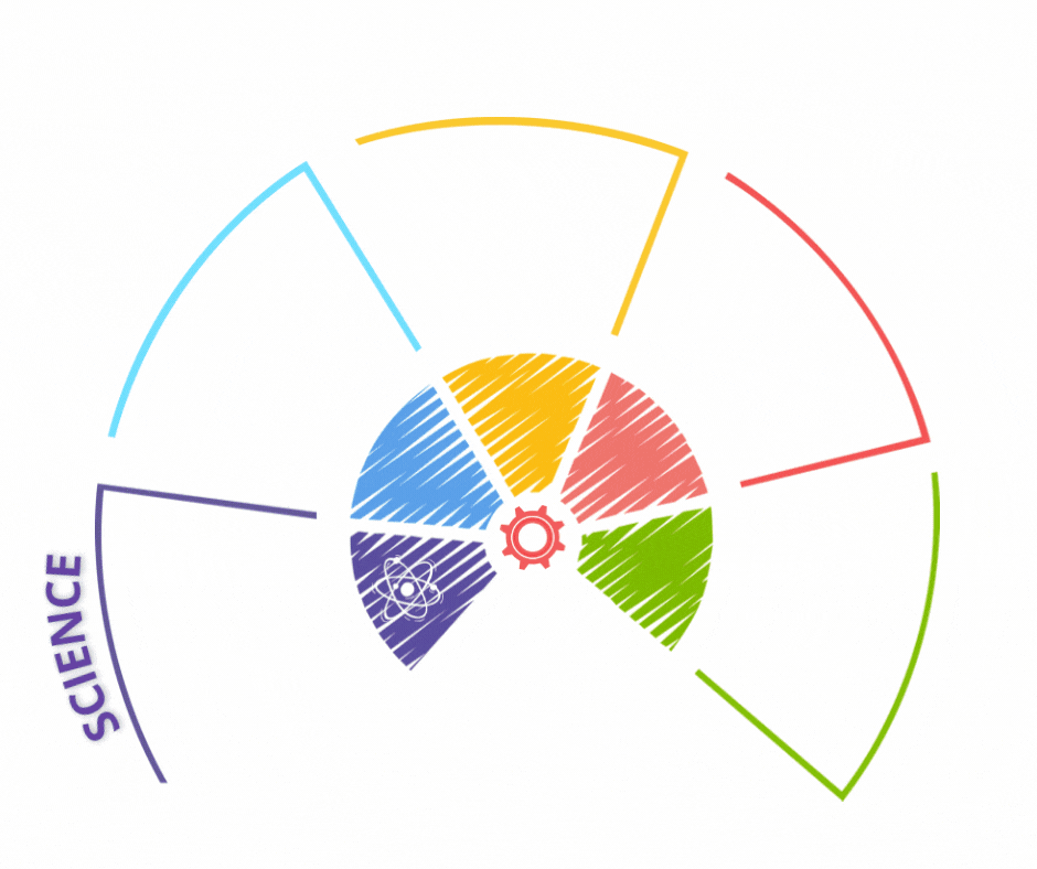 Paper Circuit Art Robo Planet