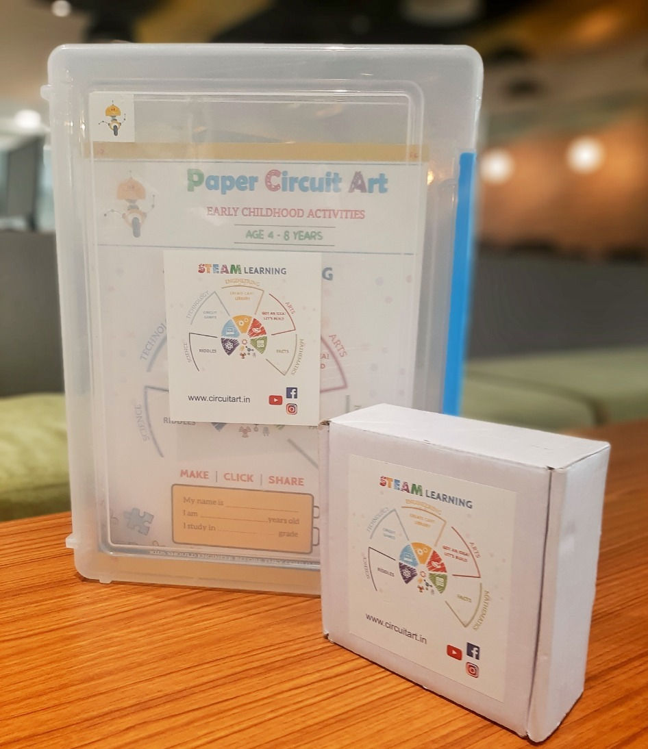 Paper Circuit Art - 12 Activities Project Box