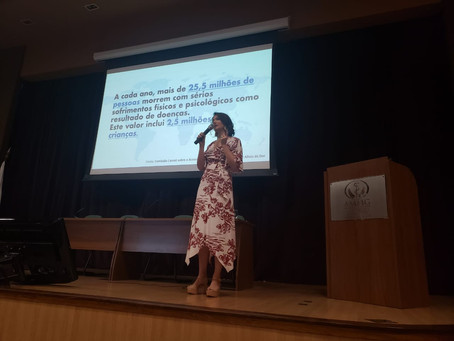 Evento celebrou o Dia Mundial de Cuidados Paliativos e o Dia do Médico na AMMG