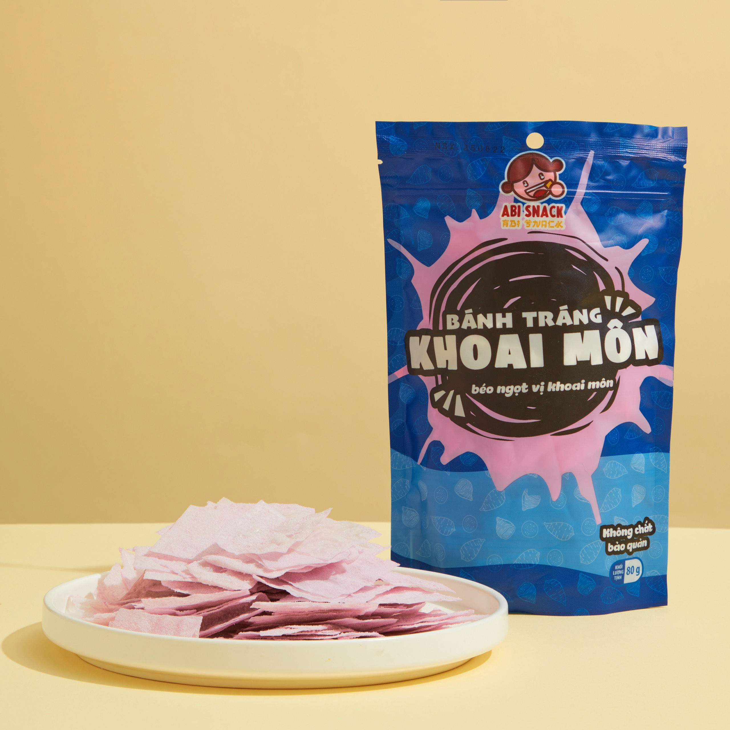 Bánh Tráng Khoai Môn Abi Snack
