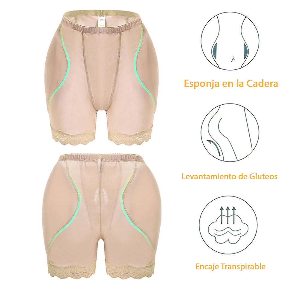 Thumbnail: Panty Faja Calzón Levanta Glúteo Con Esponja Modeladora