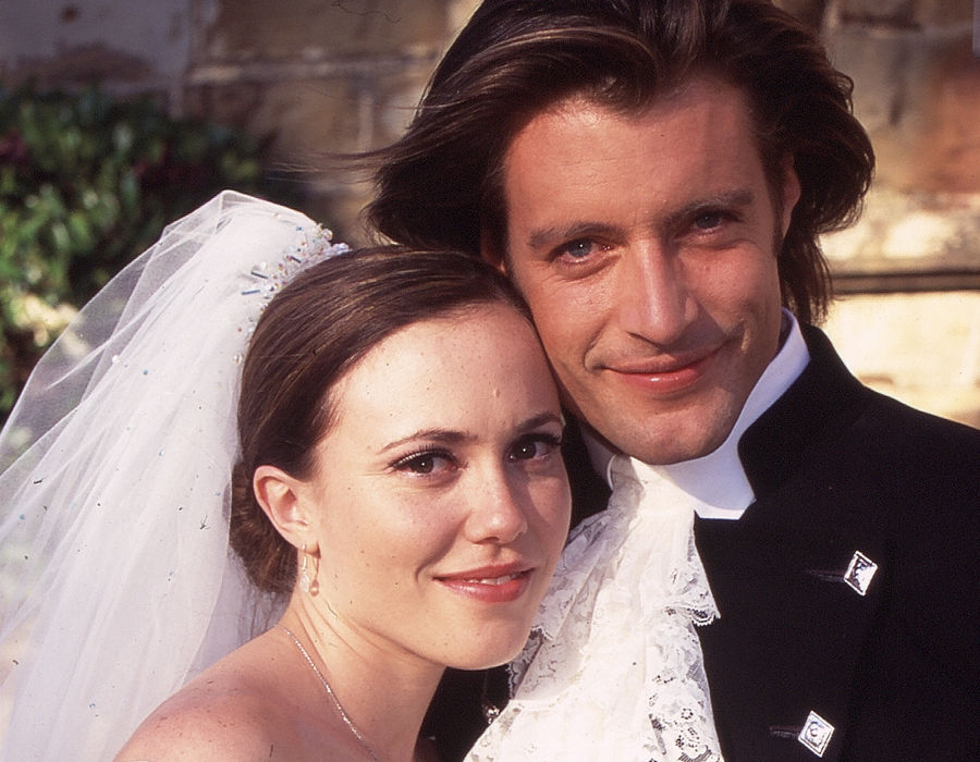 Kym Valentine neighbours Shane McConnell couture something about her bridal