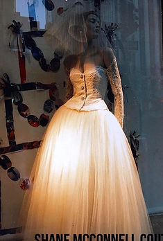 Shane William McConnell wedding day, Shane McConnell Couture, Something About Her Bridal wedding dress gown groom