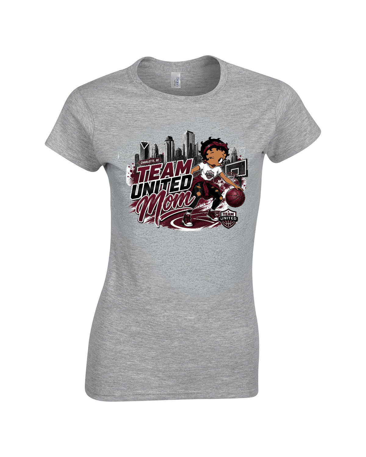 Team United Mom "Betty Boop-ish"