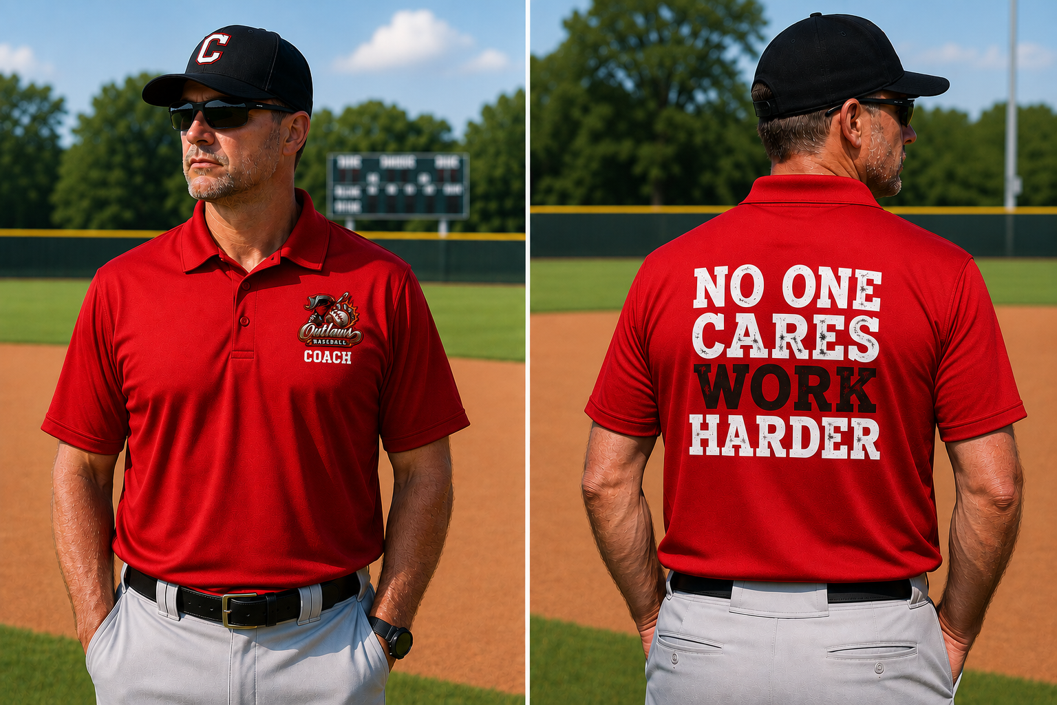 Dri-Fit Coaches Polo Shirt Set