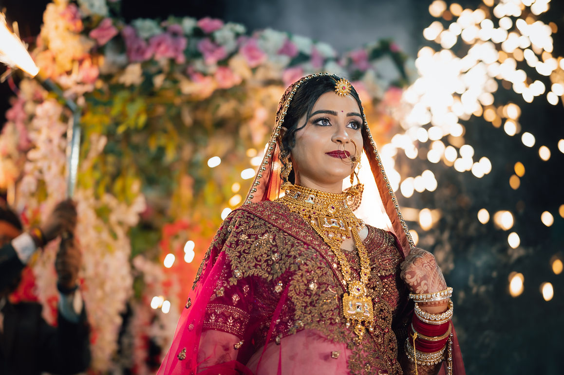 Bridal Entry to Heritage Venue  in Rajasthan 