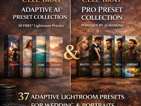 Lightroom Presets for Wedding Photography – Cele-Brat Adaptive AI Preset Collection
