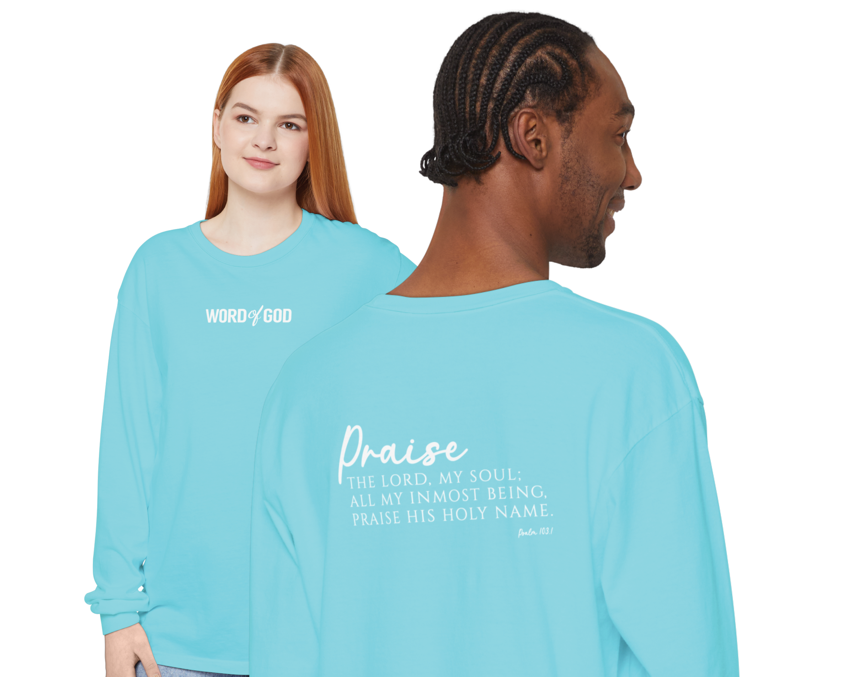 WORD of GOD Long Sleeve Pure Cotton Adult Tee