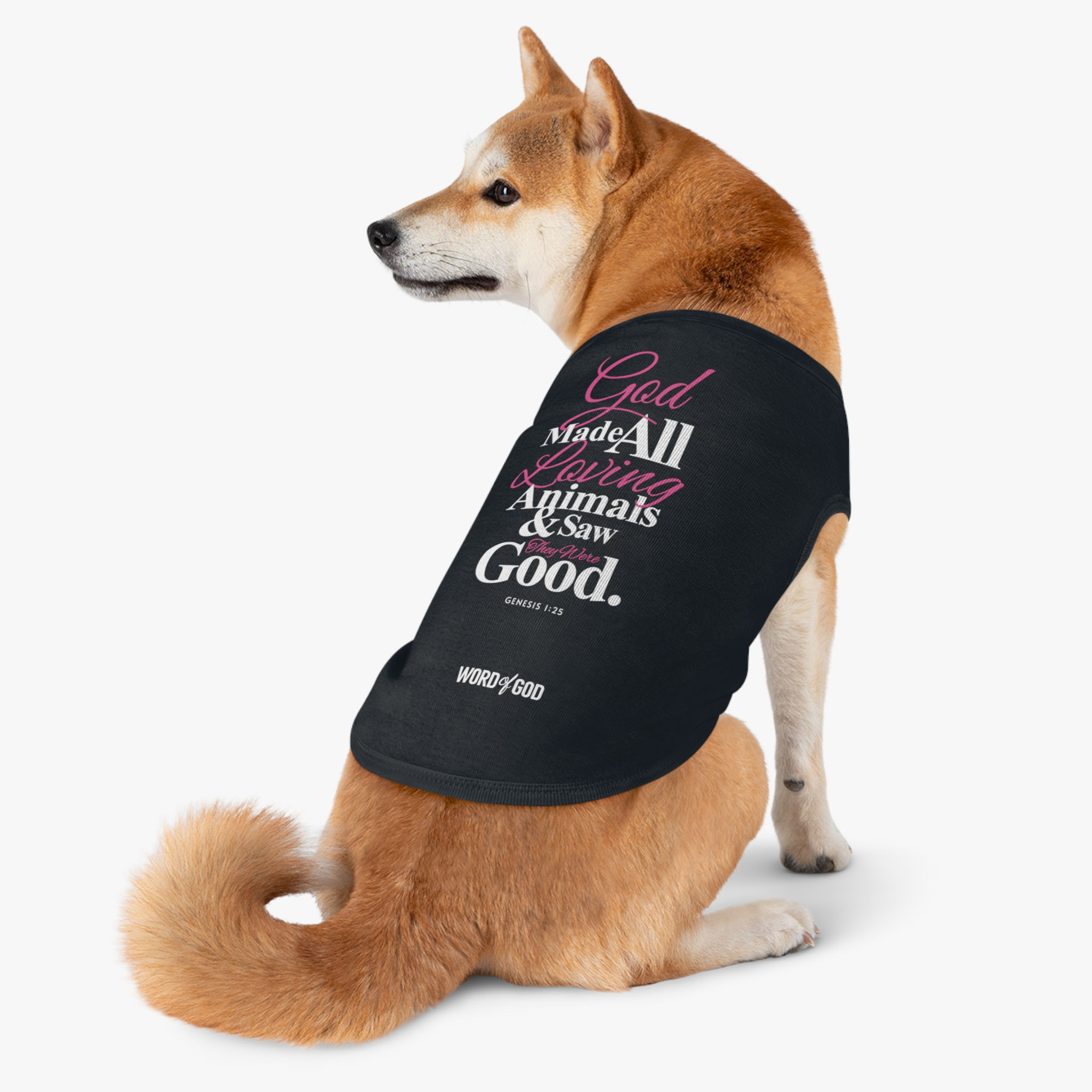 WORD of GOD Pure Cotton Pet Tank Top