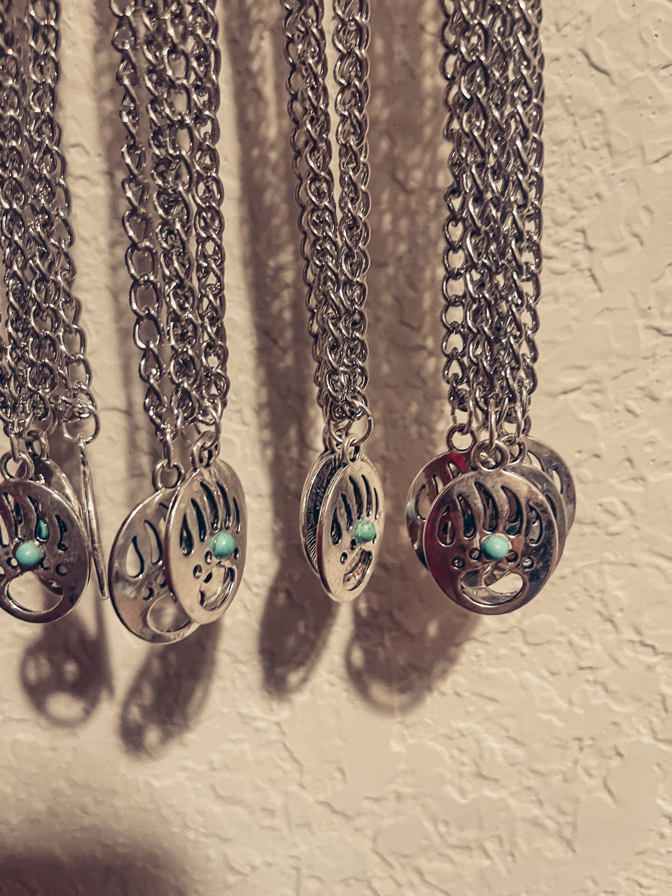 Native Bear Claw with Turquoise 