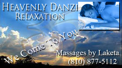 Massage business card