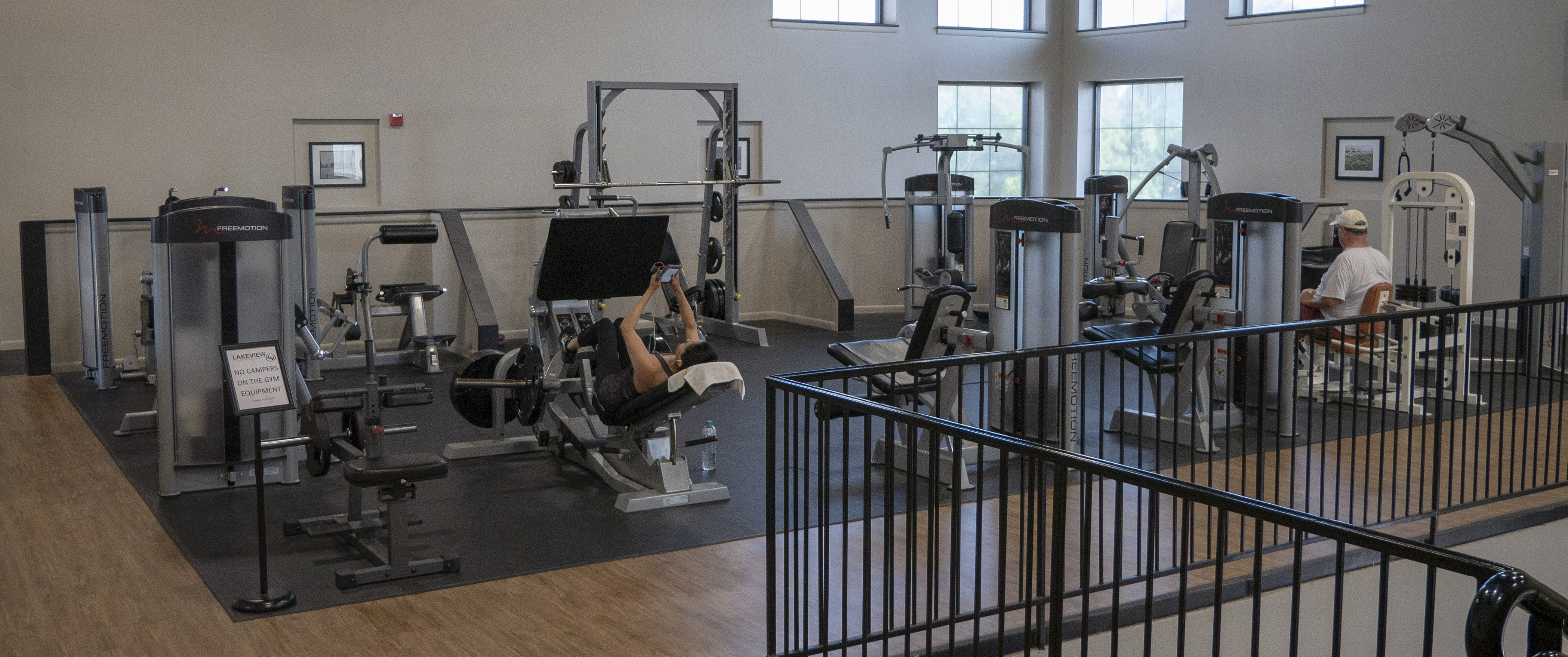FITNESS CENTER lakeview