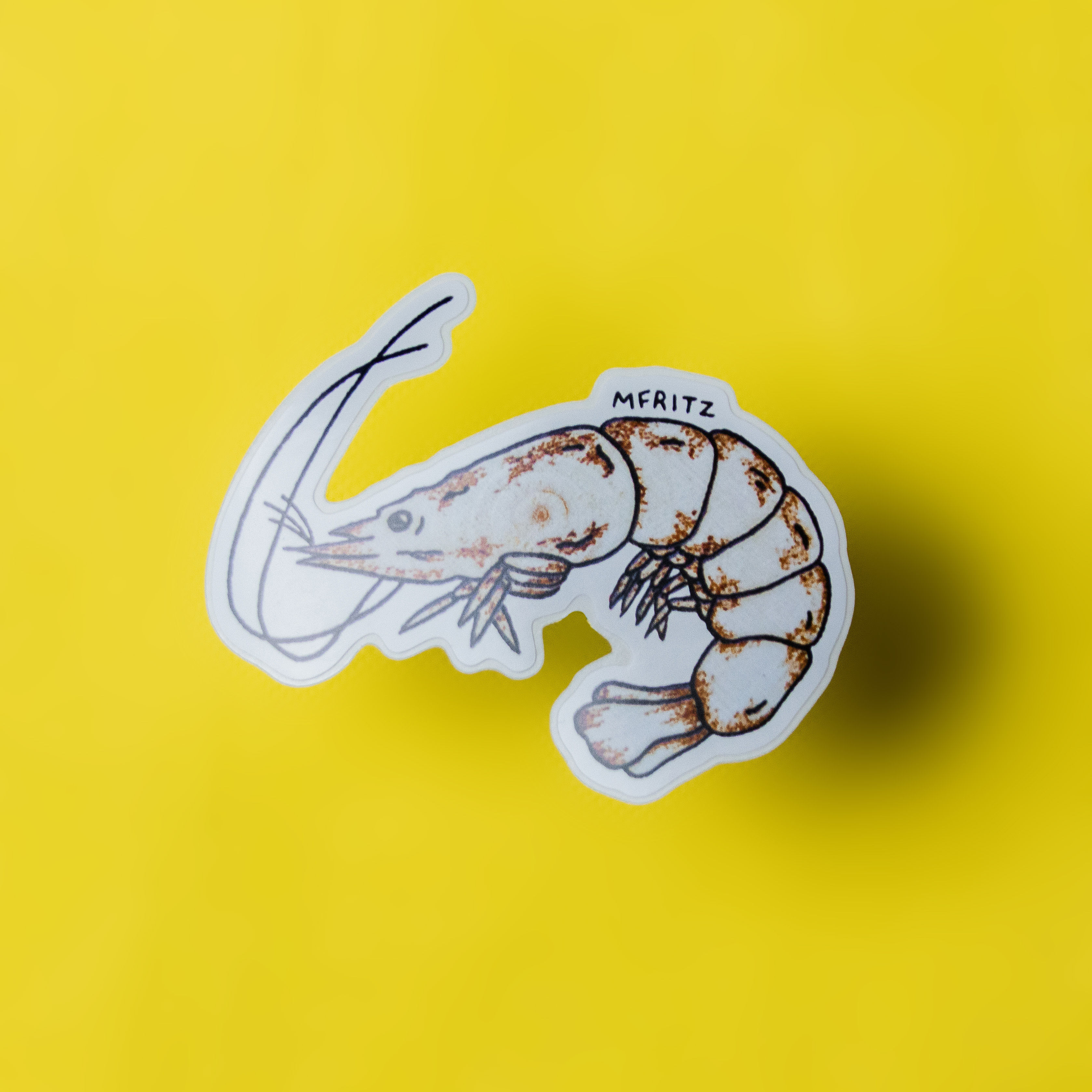 Shrimp Sticker