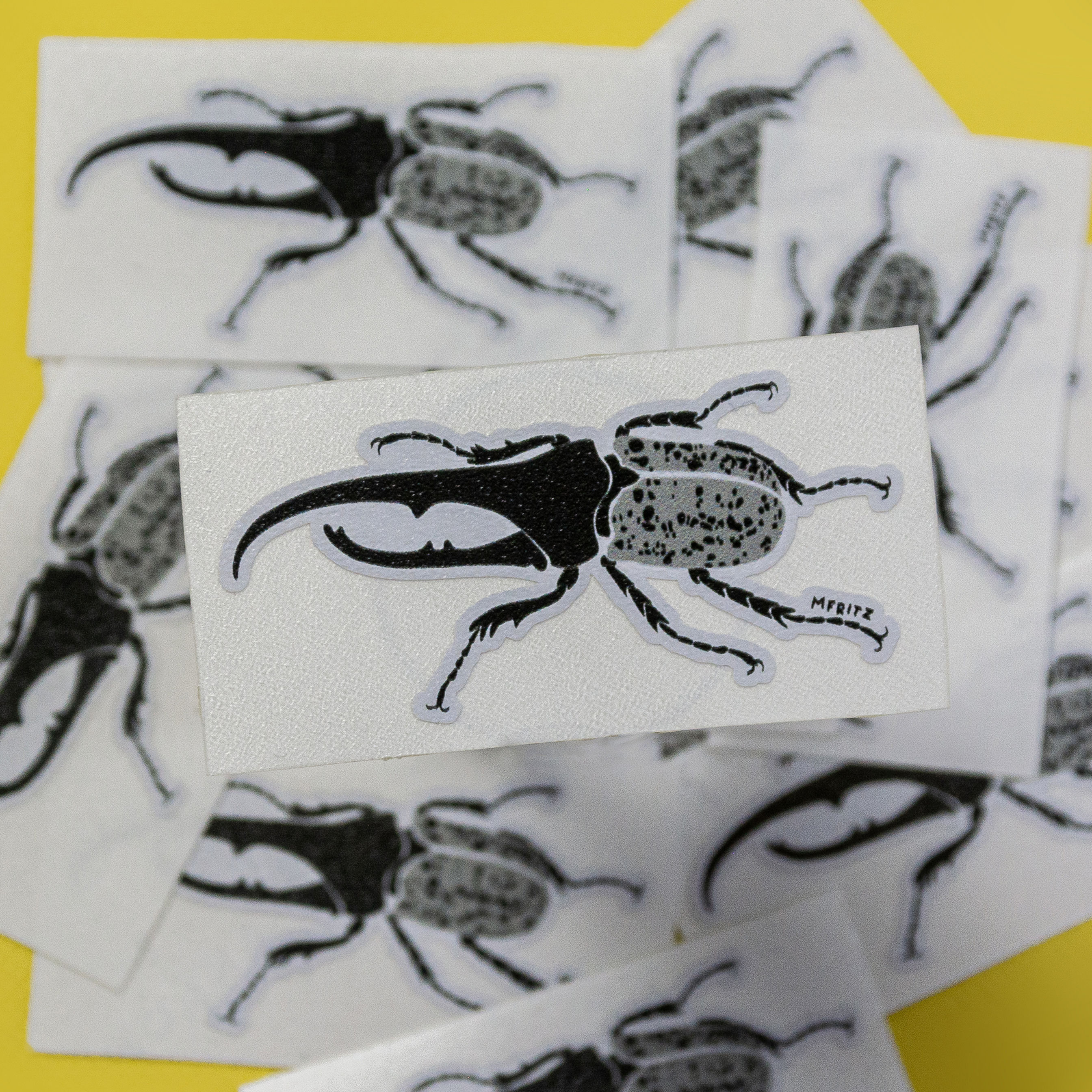 Hercules Beetle Sticker
