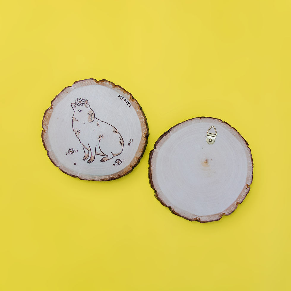 Thumbnail: Capybara Wood Burning