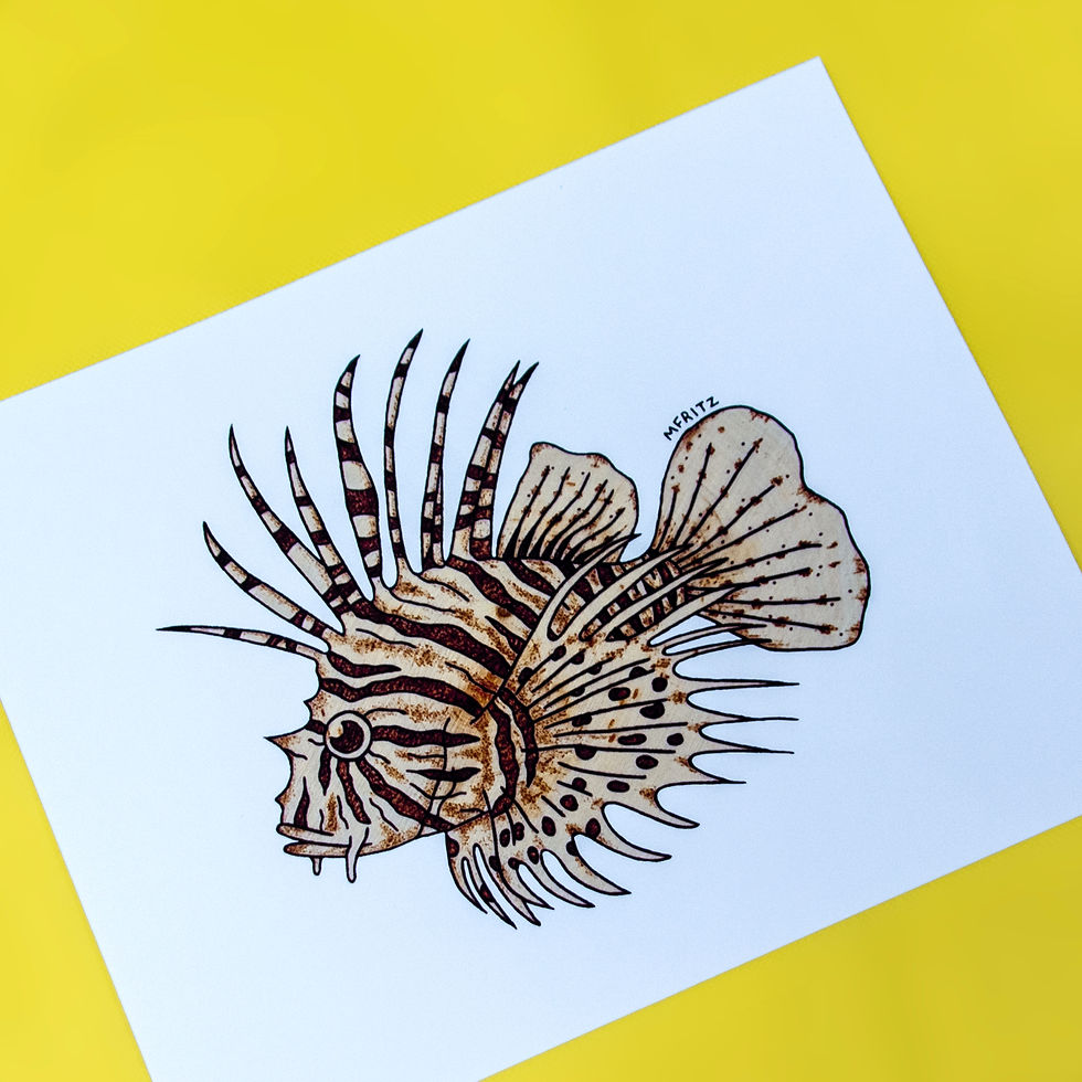 Thumbnail: Lionfish (8x10 Print)