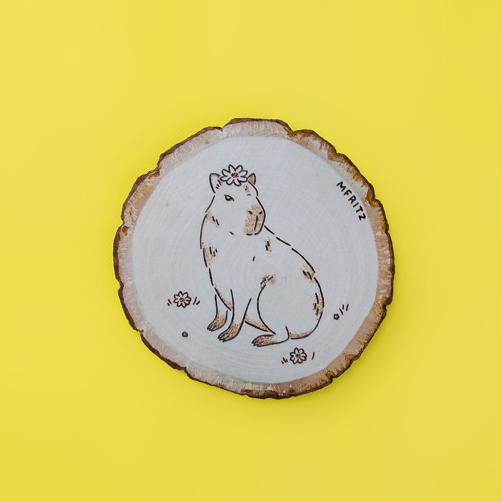 Thumbnail: Capybara Wood Burning