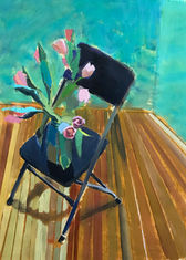 Tulips on a Chair