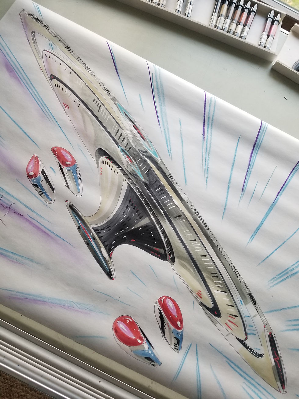 Thumbnail: 1983 Galaxy Starship Enterprize