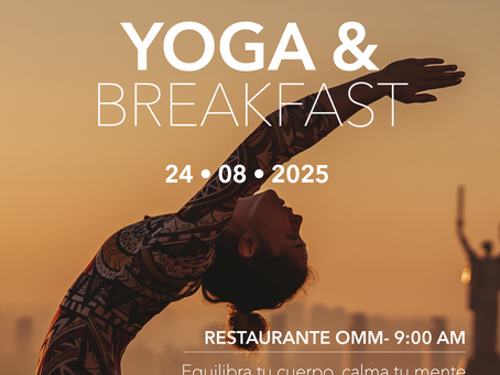 Yoga & Breakfast en Bogotá: el plan perfecto para este 24 de agosto