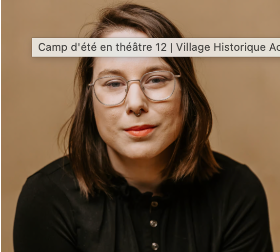 CAMPS D'ÉTÉ EN THÉÂTRE