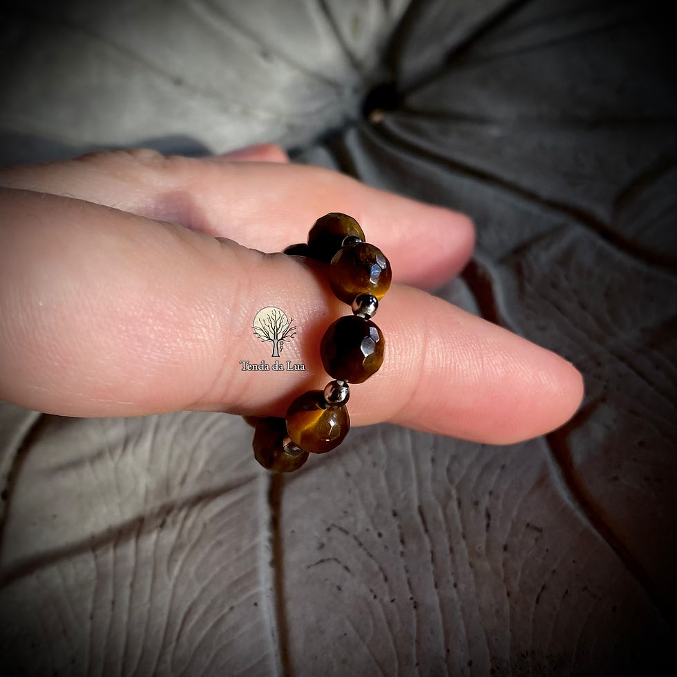 Miniatura: Anel Olho de Tigre - Tam 17/18