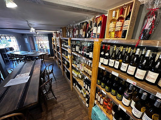 Great wine selection
