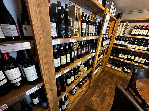 Red wine selection