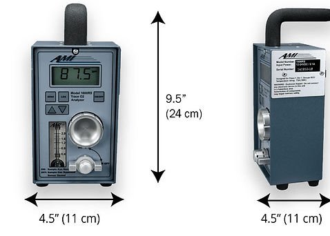 Analyseur d'oxygène portable OMD-21 avec alarmes Analyseur d'oxygène portable OMD-21 avec alarmes