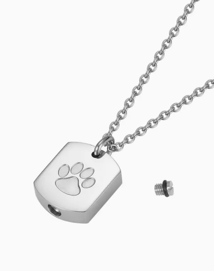 Thumbnail: Paw Print Dog Tag