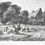 Thumbnail: Cottage and Harvesters, Frank Short - Framed Antique Print