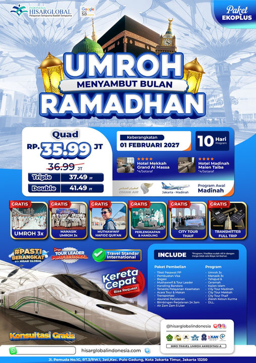 umroh menyambut bulan ramadhan