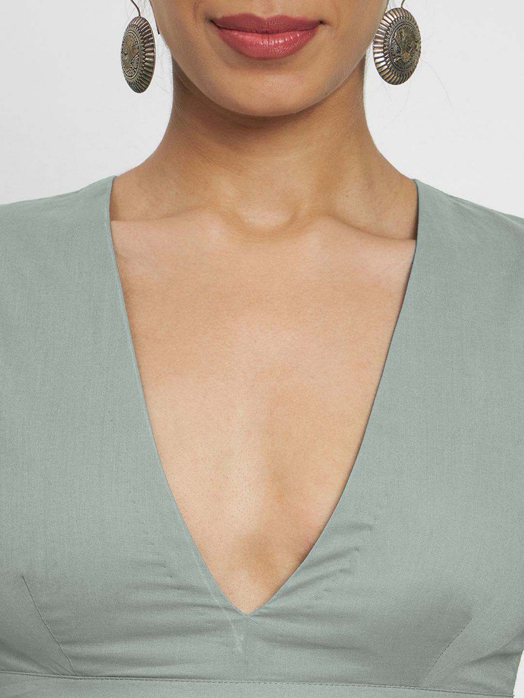 Sanjita everyday divine depth half sleeves blouse SAJ 1900 GY