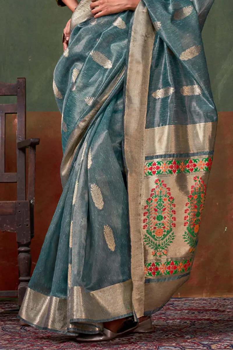 Tissue Paithani Saree