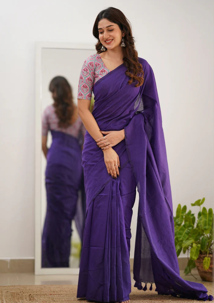 Thumbnail: Ranvita Cotton Saree RNV 1503 VL18
