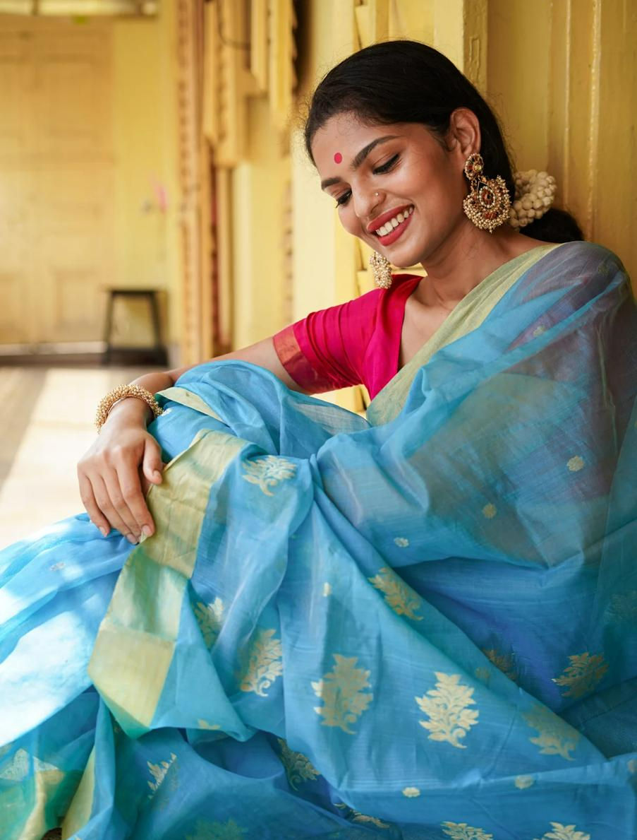 Vatakini Cotton Maheswari Saree VAT 252702 B1