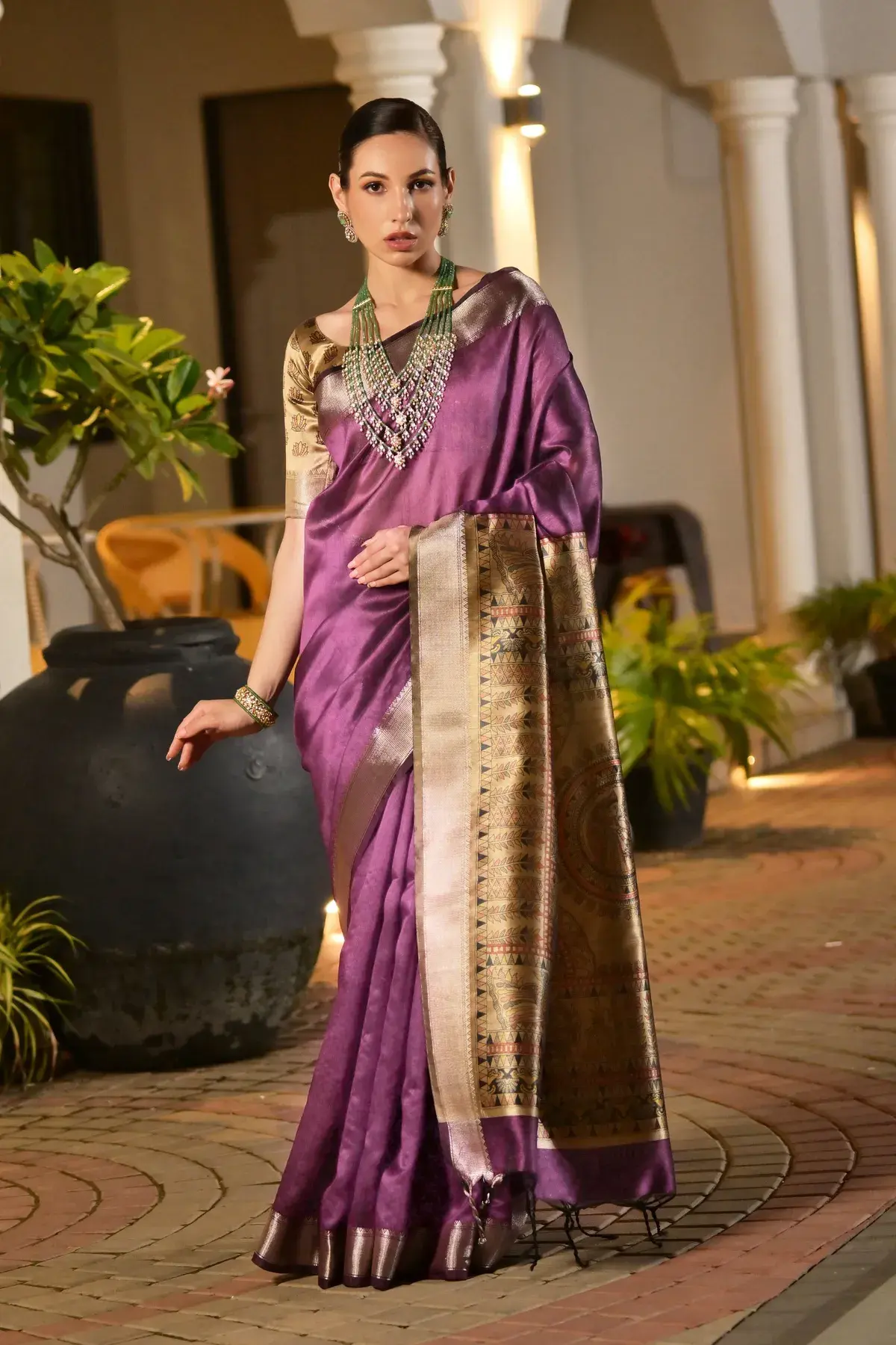 Tussar Silk Saree