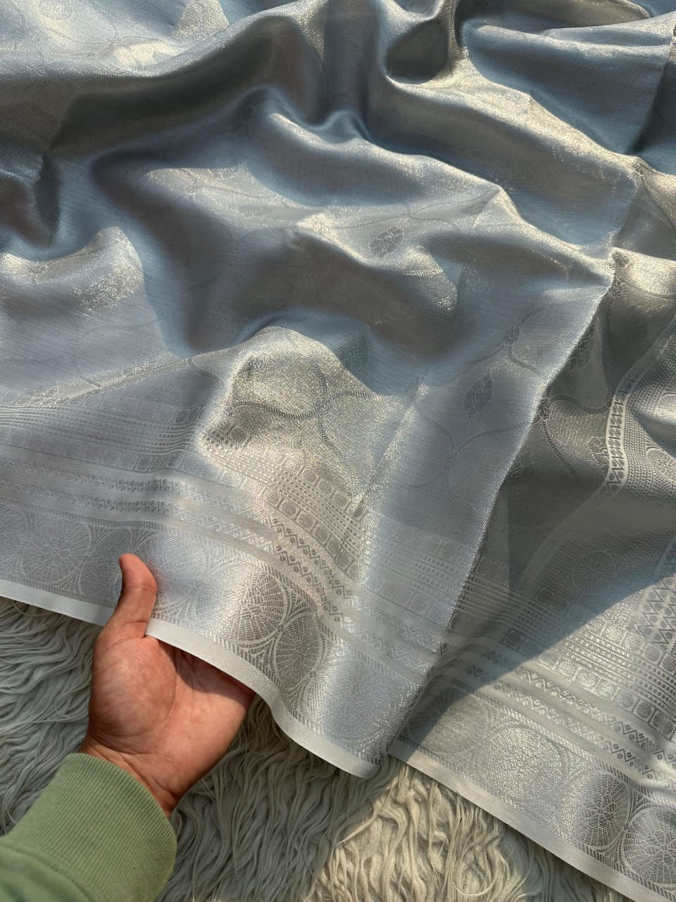 Thumbnail: Shubhram Tissue Kanjivaram Saree SBHM05020