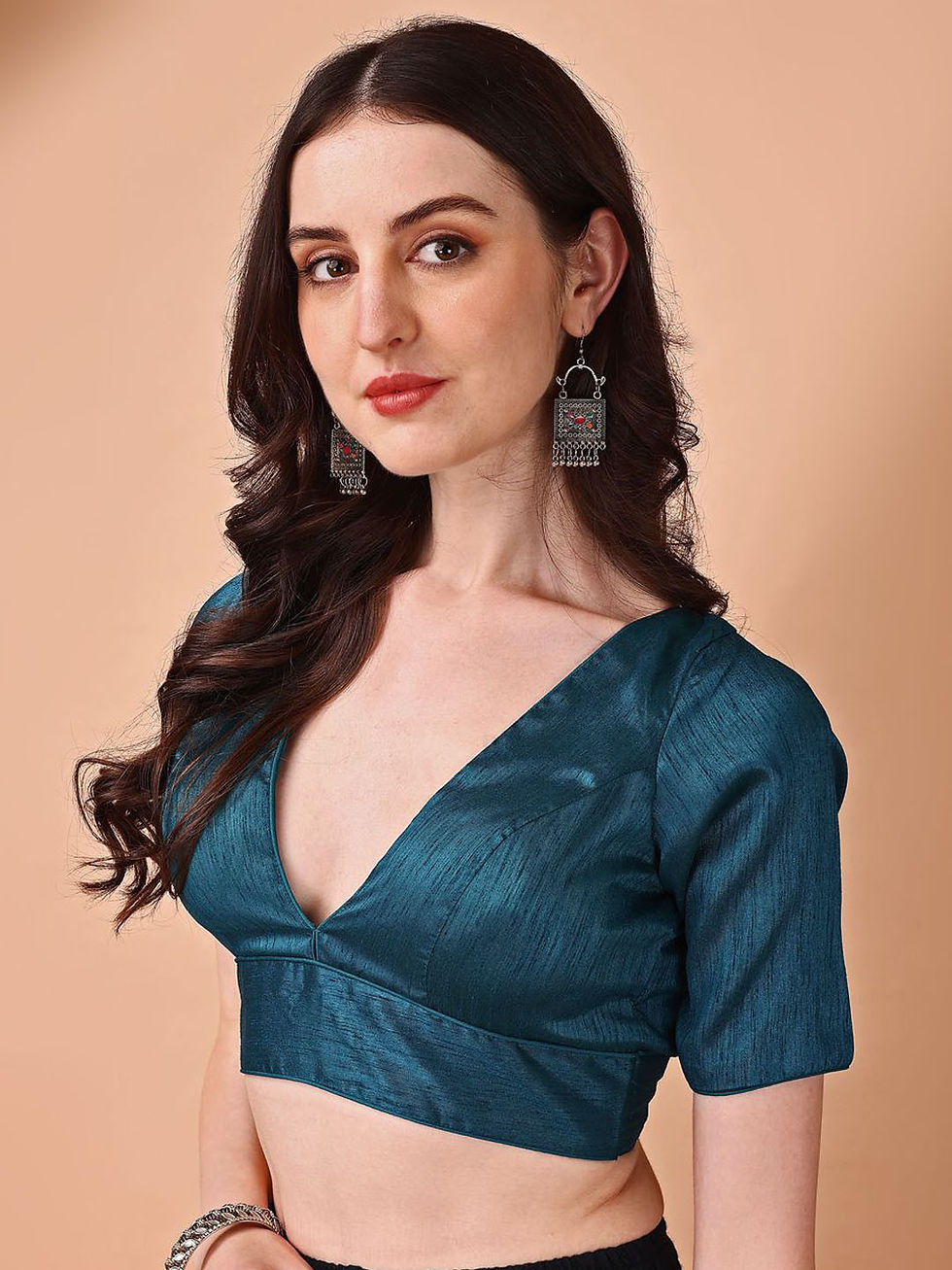 Thumbnail: half sleeves blouse