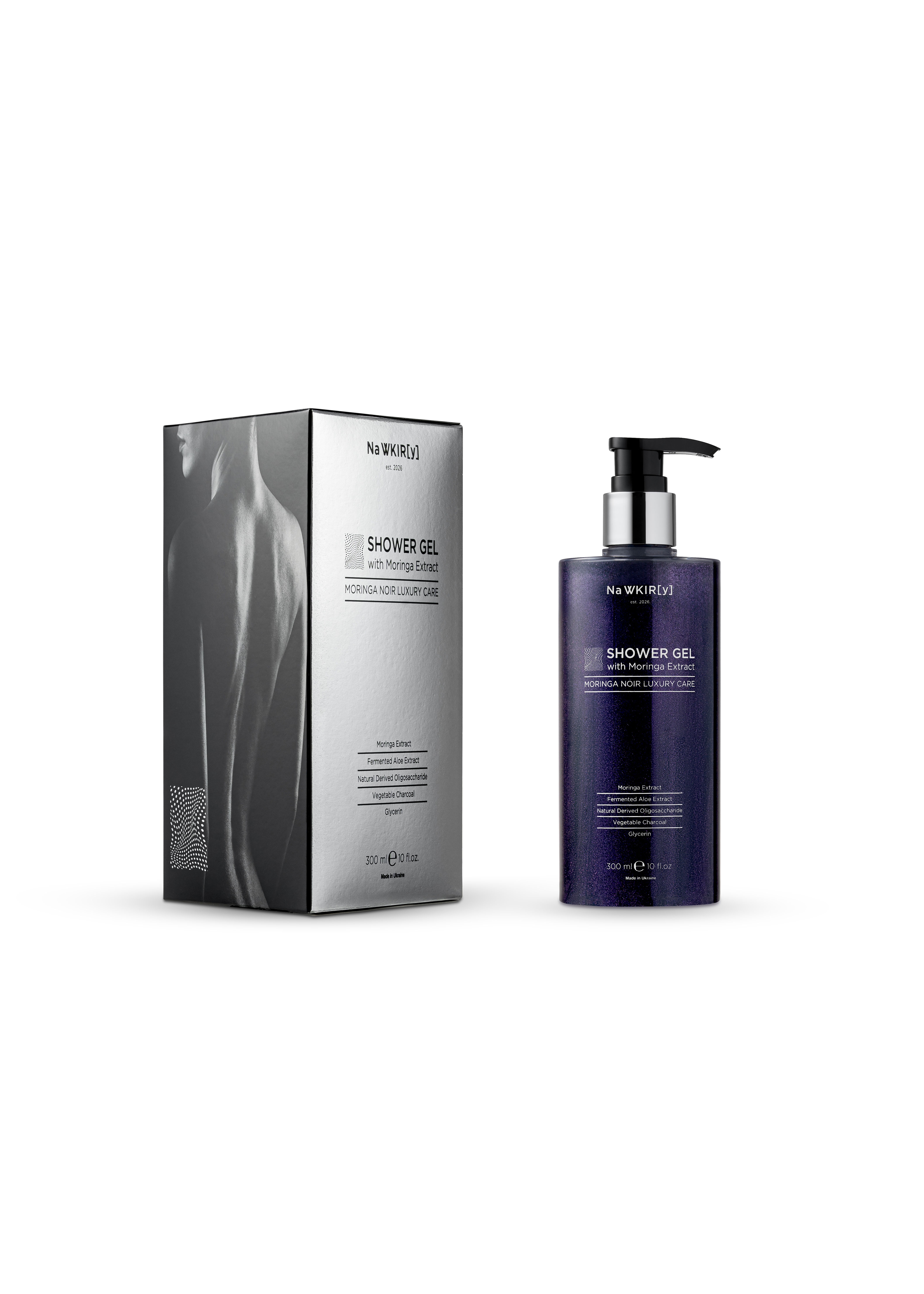 Гель для душу з екстрактом морінги Moringa Noir Luxury Care