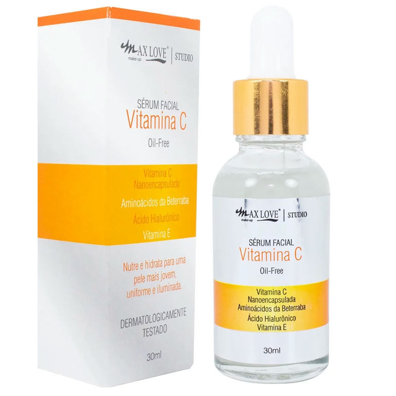 O Sérum Facial Vitamina C Max Love