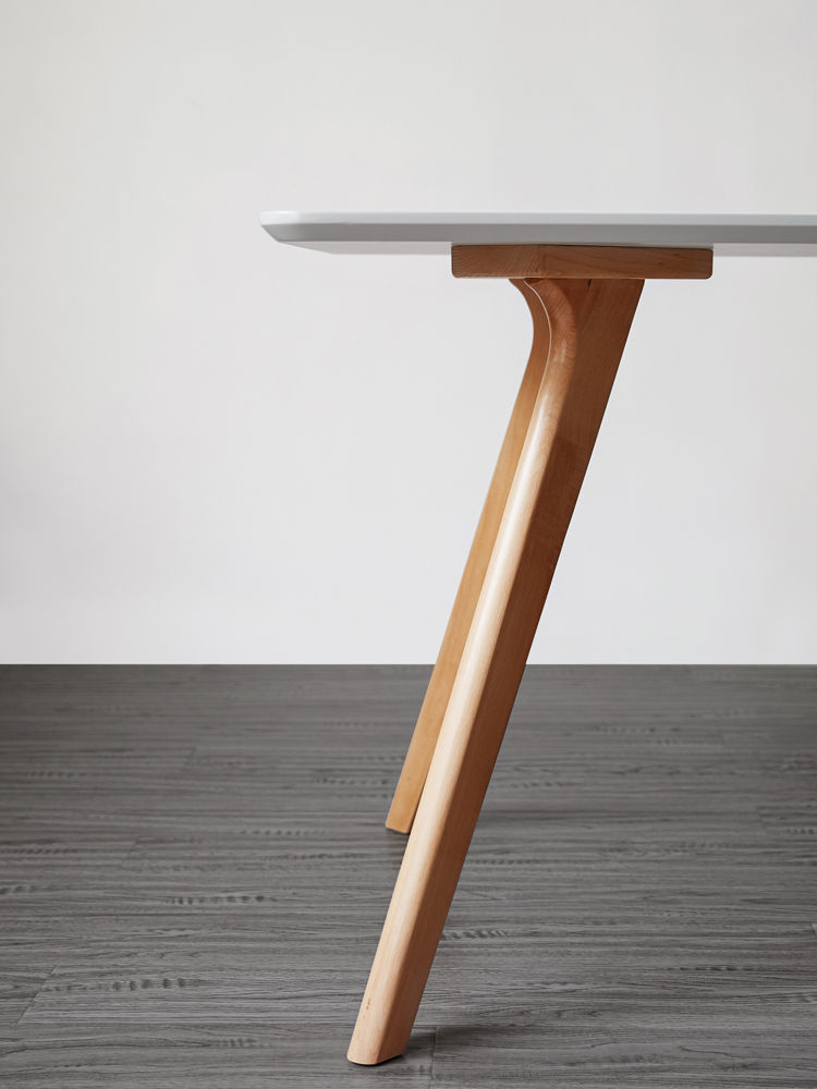 Thumbnail: Nordic white dinning tabe