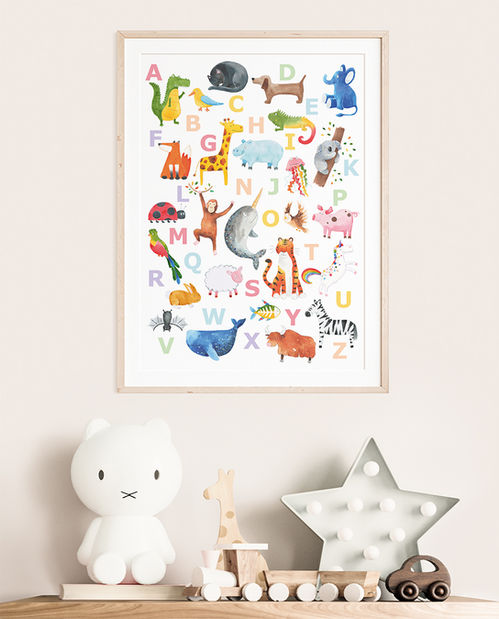 nursery mock up ABC