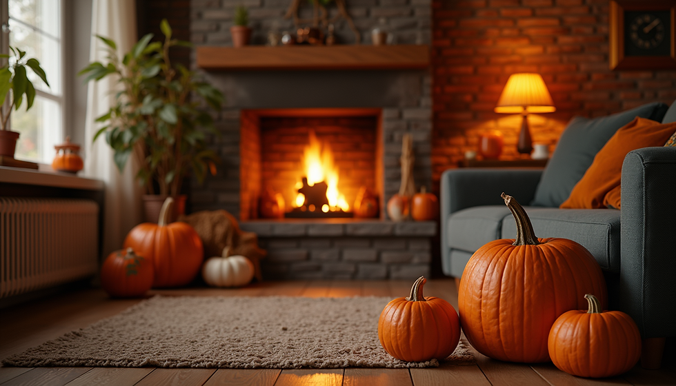 Mom's Cozy Pre-Halloween Night In Ritual