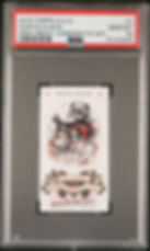 An image of the 2010 Topps Allen & Ginter Santa Claus Mini Creates of Legend, Myth, and Joy