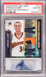rare stephen curry cards VERY RARE AND HISTORIC STEPHEN CURRY 2009 PANINI #SCU NEXT DAY PERSONAL  EDITION AUTOGRAPHED ROOKIE CARD - PSA/DNA MINT 9 for sale at auction from  13th October to 31st October