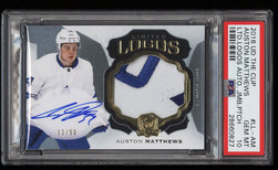 2016-17 The Cup Limited Logos Auston Matthews